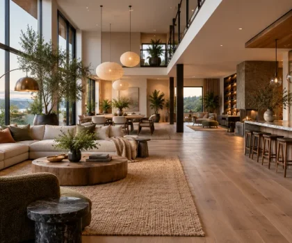 Advanced Zoning Techniques for Large Open-Concept Living Spaces