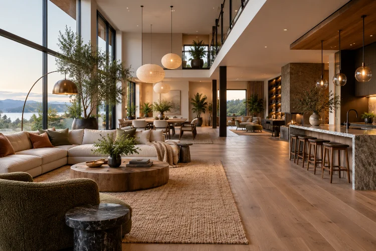 Advanced Zoning Techniques for Large Open-Concept Living Spaces