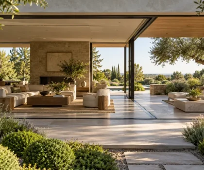 Integrating Patio Spaces With Indoor Living and Garden Architecture