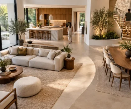 Using Circulation Zones to Improve Modern Interior Layouts