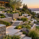 Using Level Changes to Improve Sloped Residential Landscapes